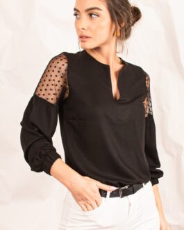 Black Basic Blouse