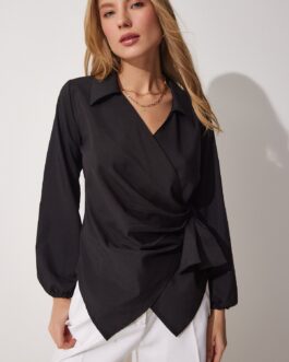 Black Basic Blouse