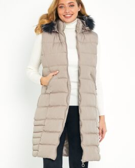 Gray Puffer Vest