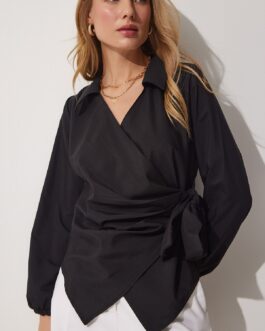 Black Basic Blouse